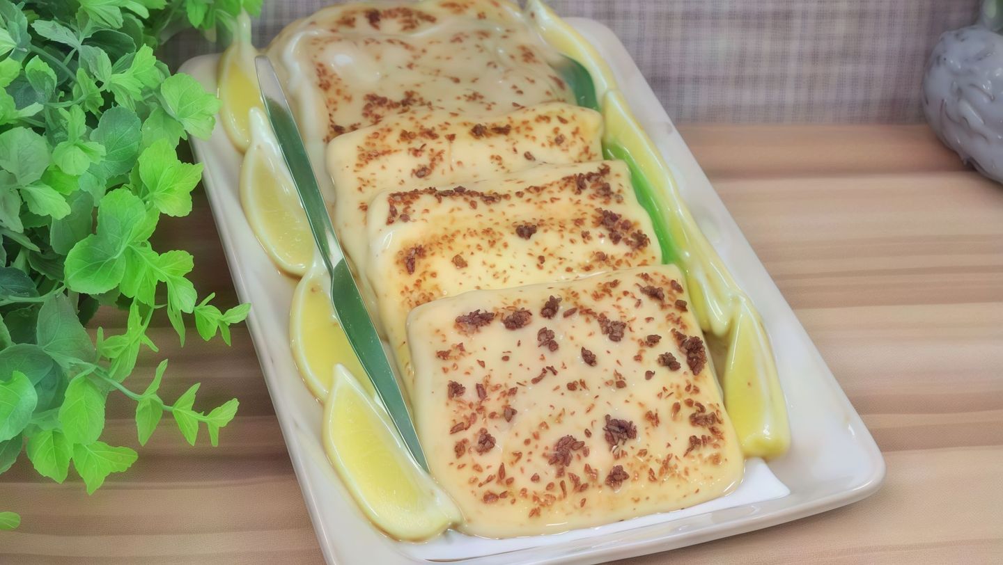مطبق حلو بالقشطة