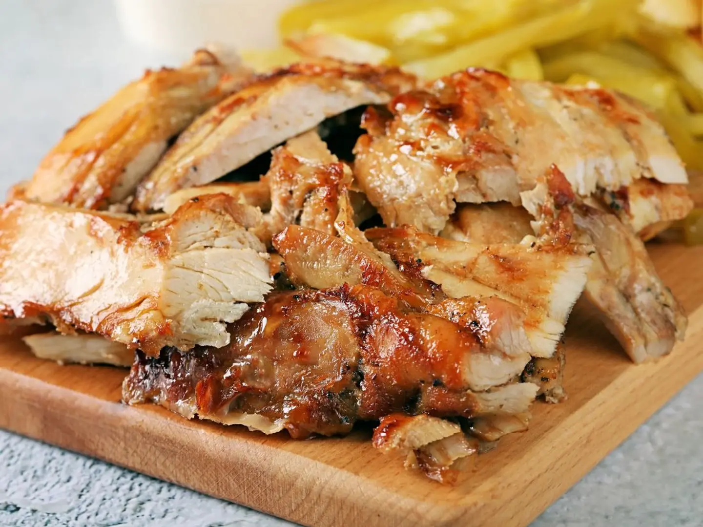 صحن شاورما فرط ربع كيلو