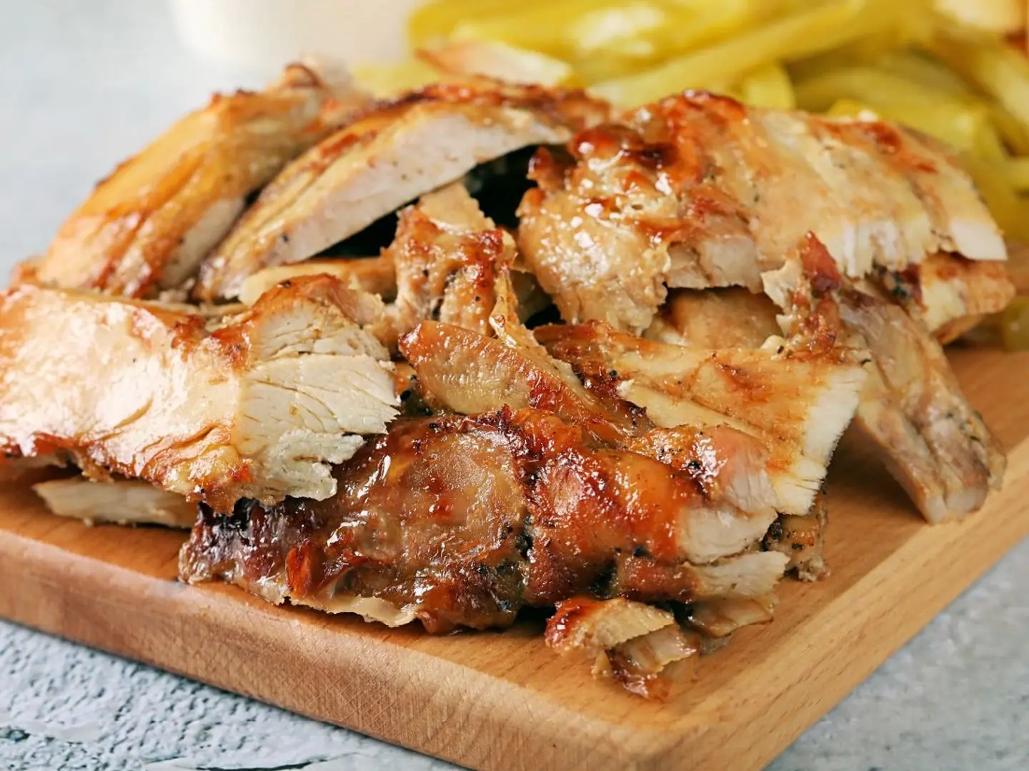 صحن شاورما فرط نصف كيلو