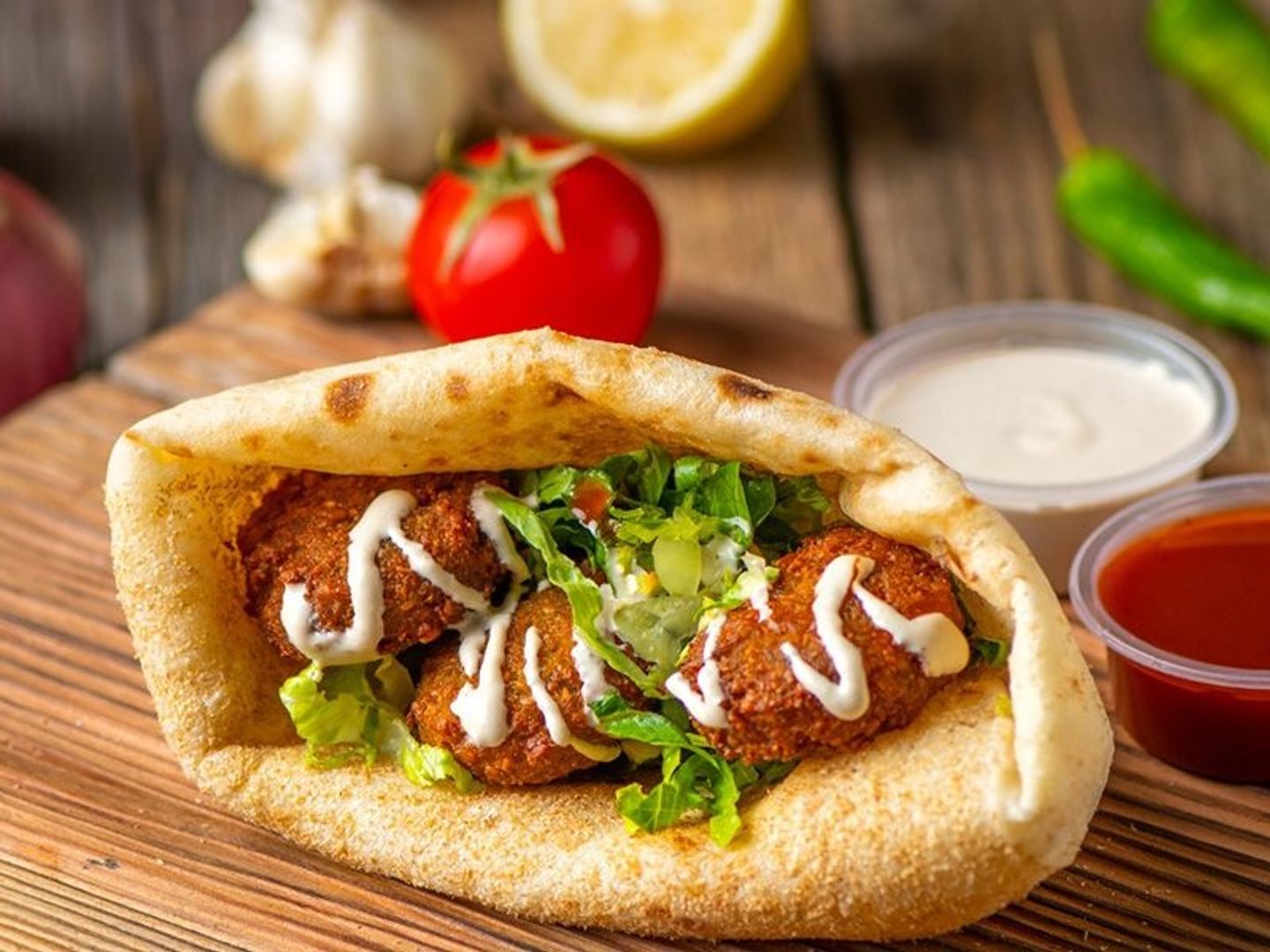 Foul With Falafel