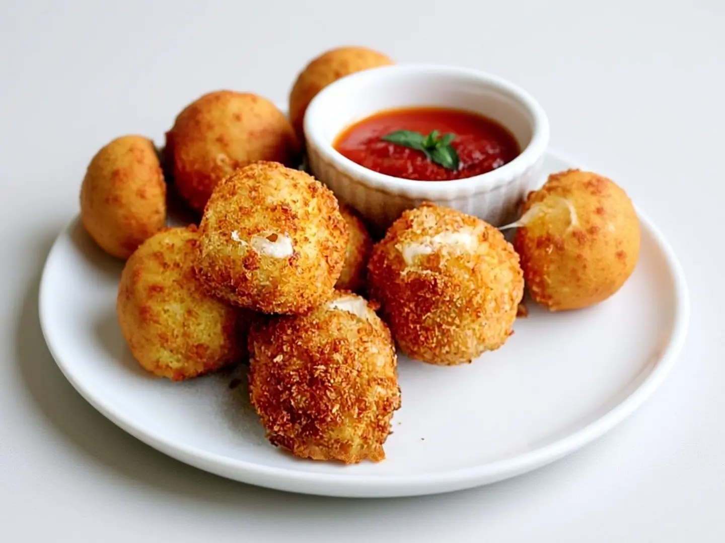 كرات الدجاج المحشية بالجبن