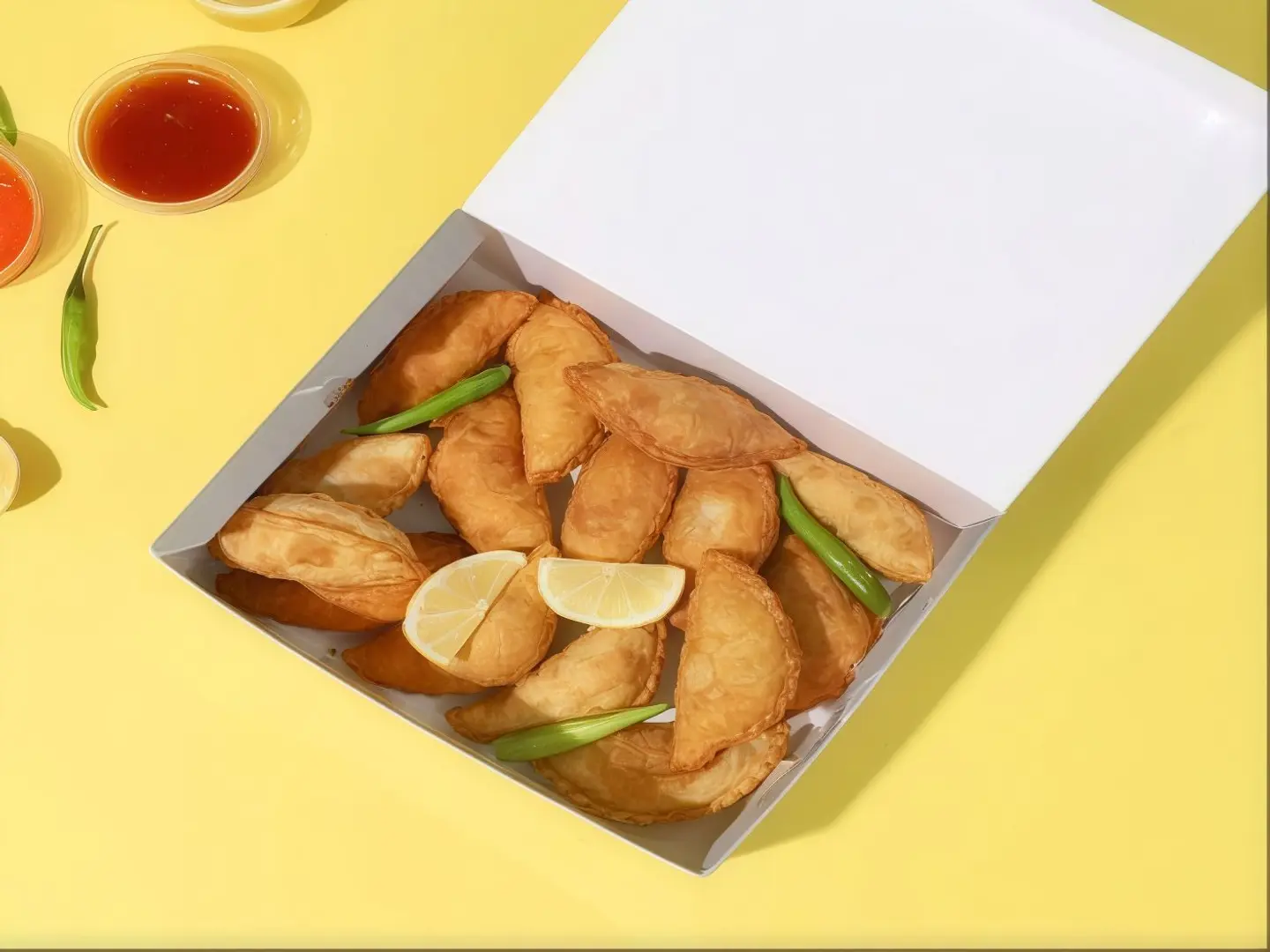 15 Cheese Puff Pastry Samosa