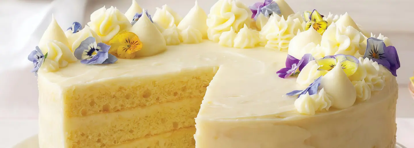 كيكة الليمون