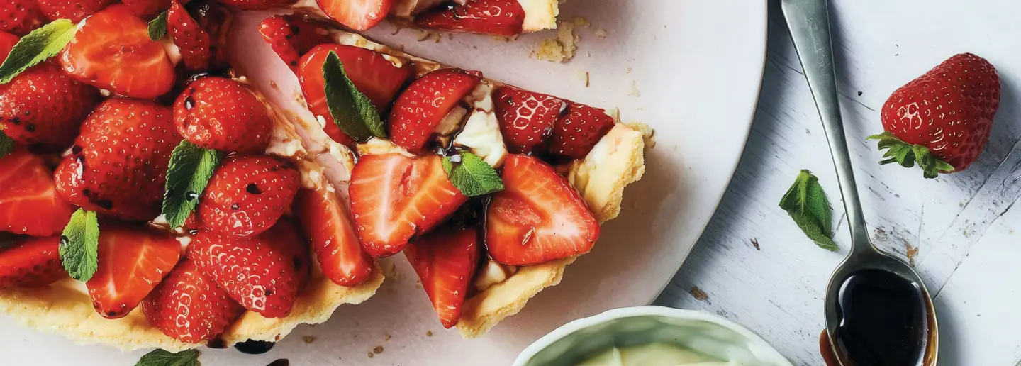 تارت فراولة