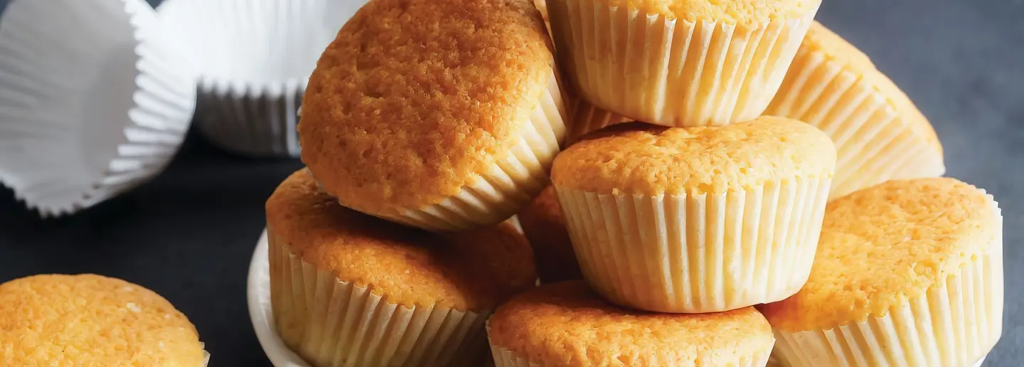 كب كيك فانيلا