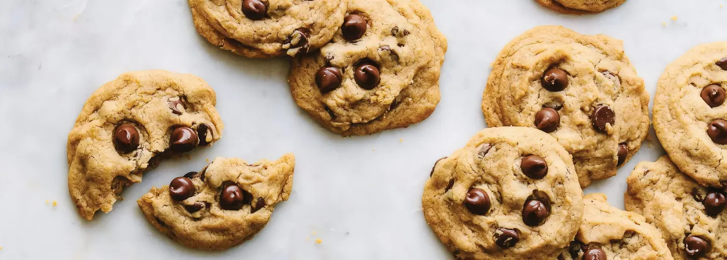 رقائق بسكوت الشوكولاتة