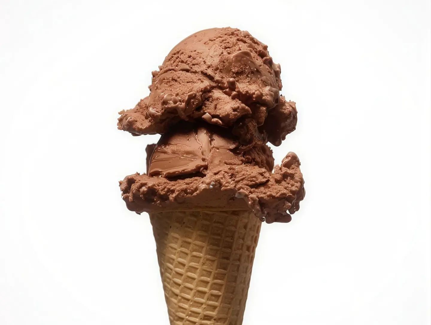 ايس كريم بسكويت شكولاته صغير