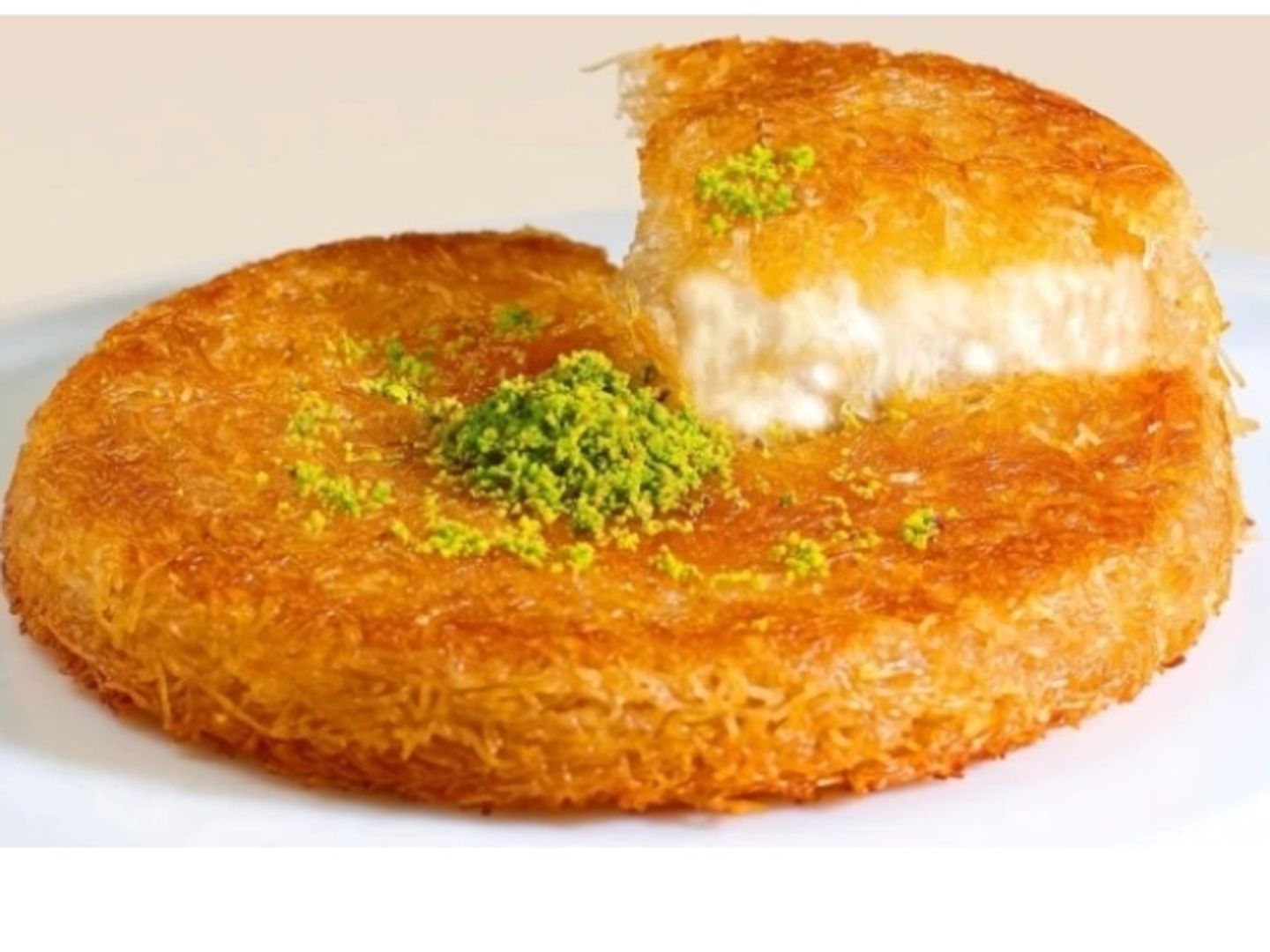 كنافة بالقشطه