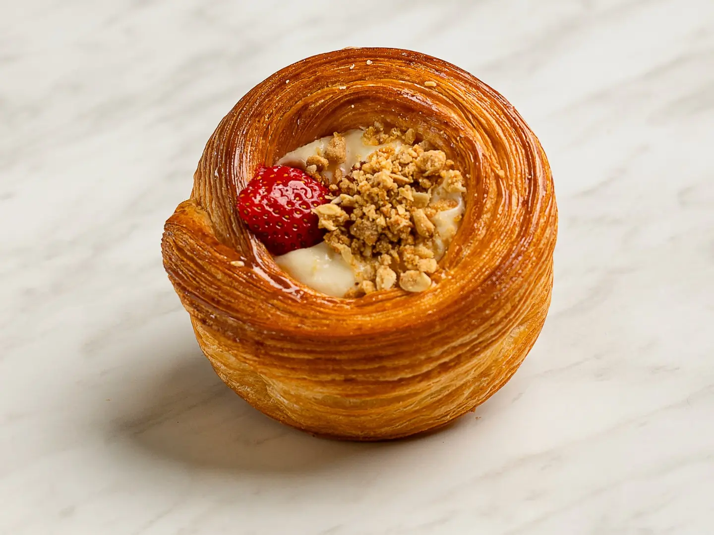 Mini London Bun Cheesecake