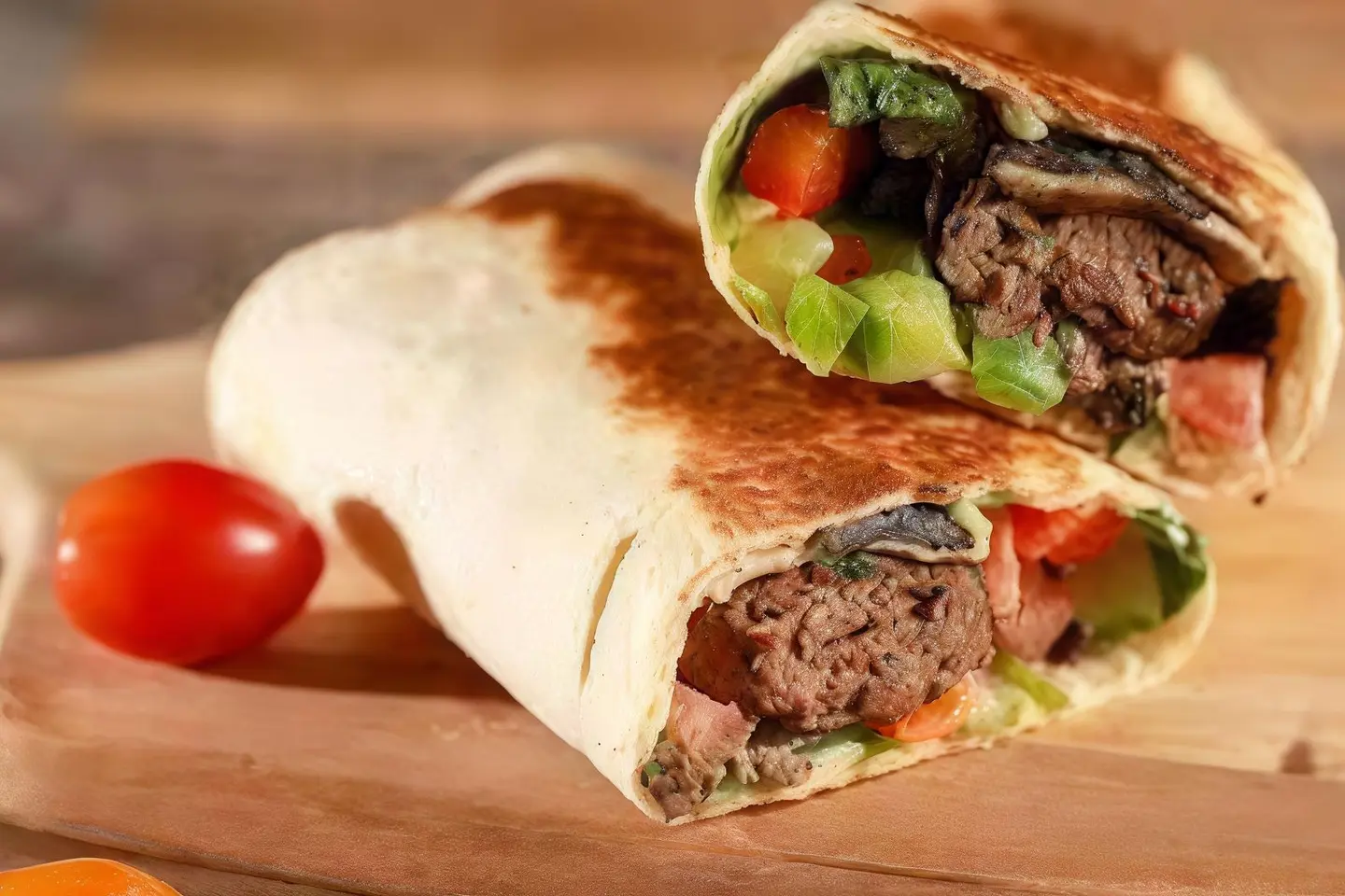 سندوتش كباب لحم وسط