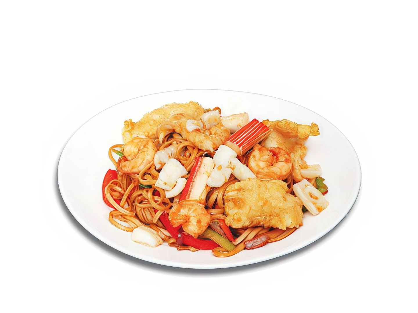 Mixed Seafood Noodles