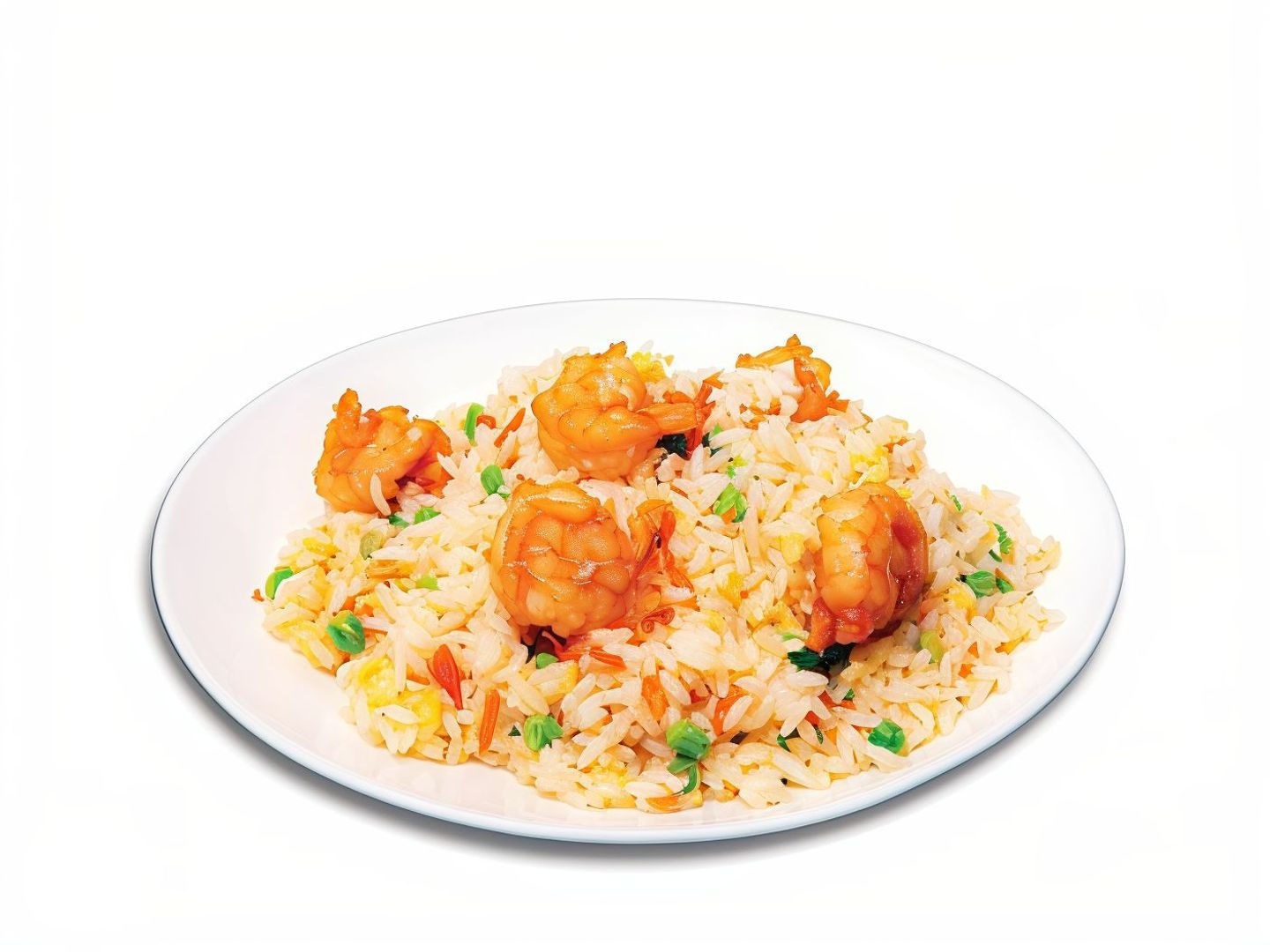 Chinese Rice With Shrimp