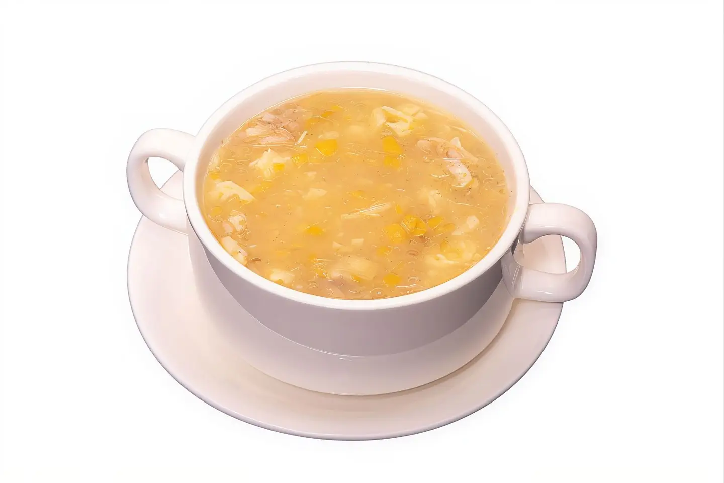 شوربة دجاج ذرة