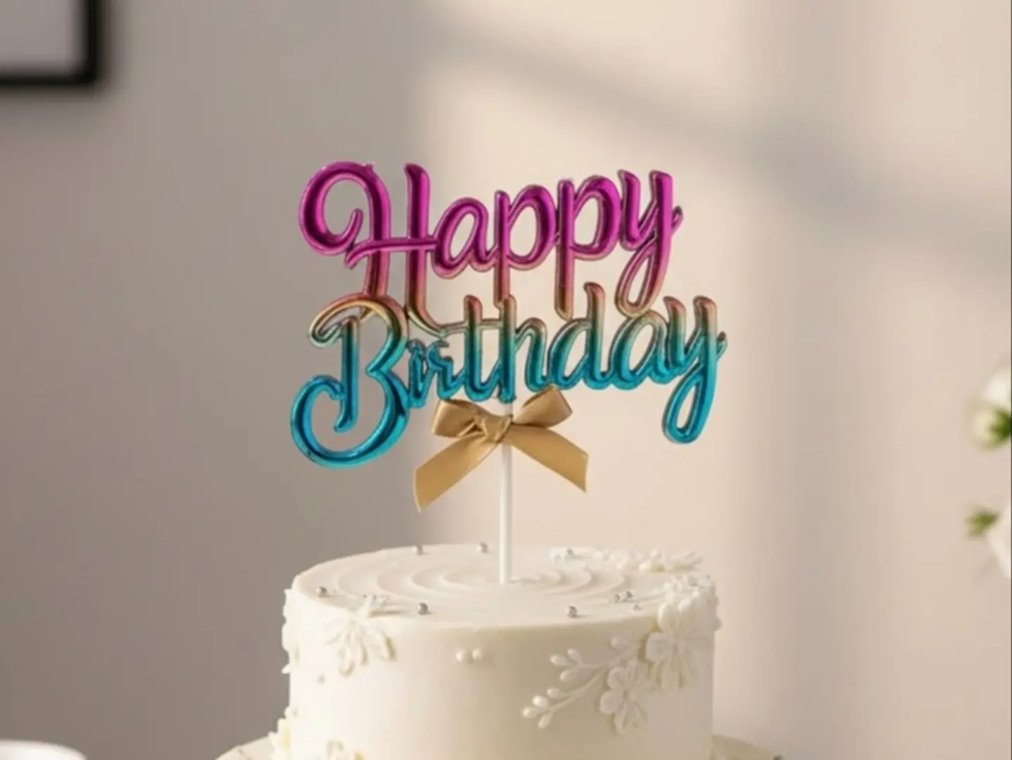 Birthday Topper 3