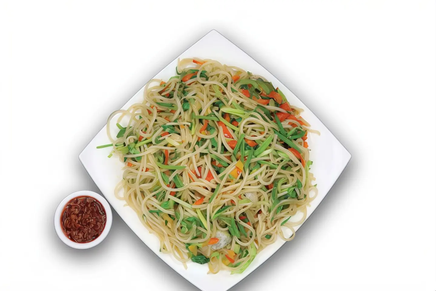 نودلز دجاج هاكا