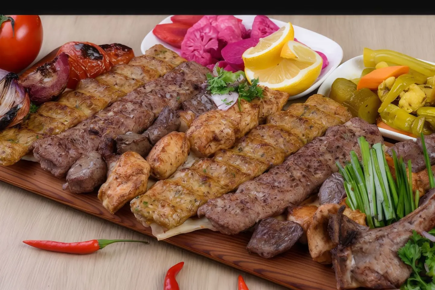 صينية كبيرة 3 كيلو مشكل