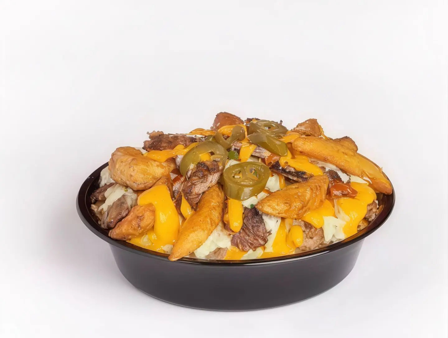 فرايز مكس لحم مع الدجاج بالخلطه شاورما ارت