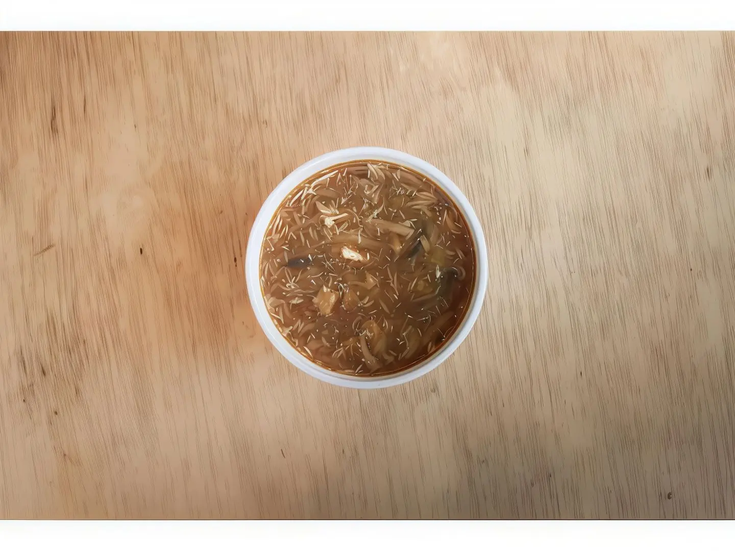شوربة حارة و حامضة