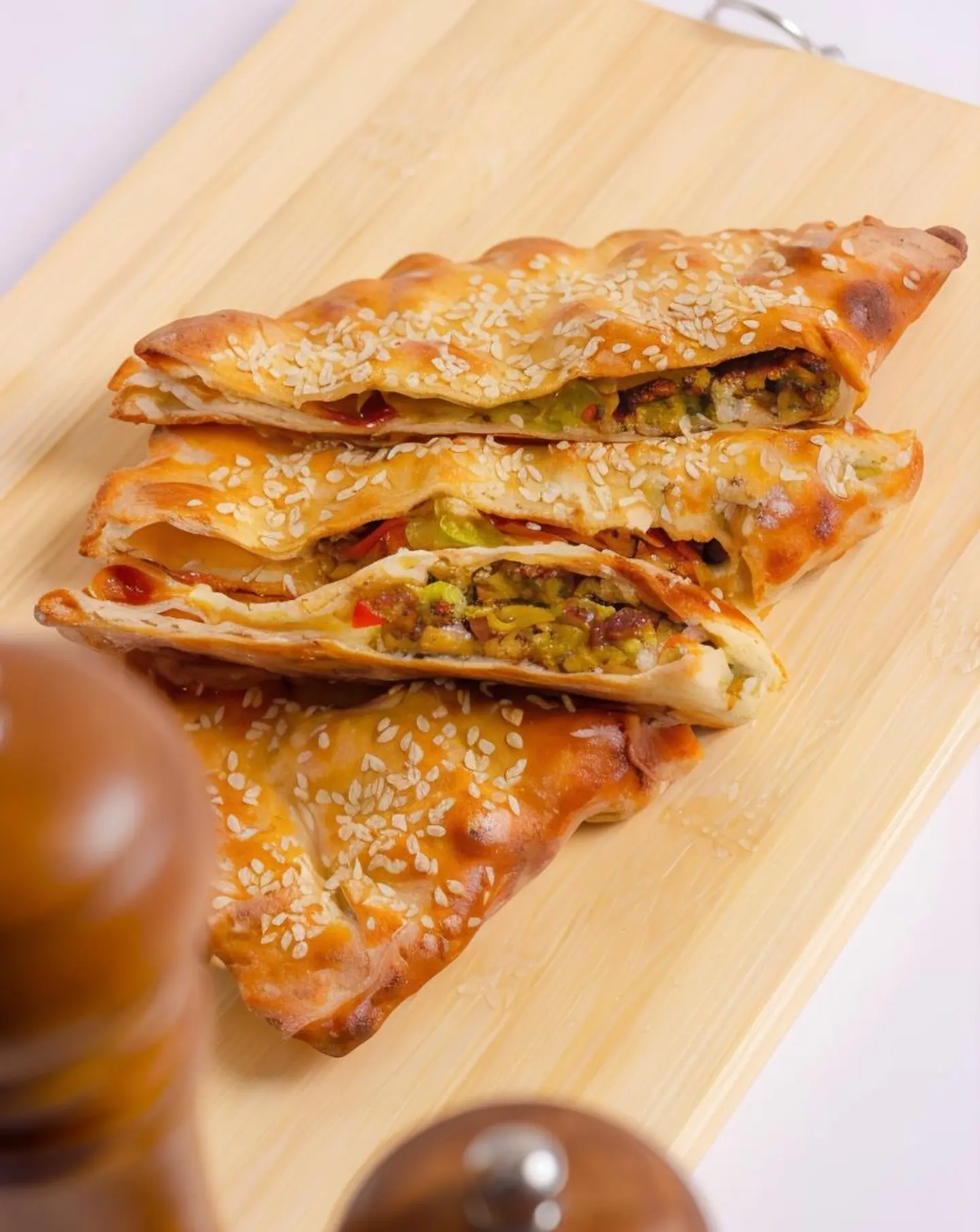 فطيرة فلافل كامل