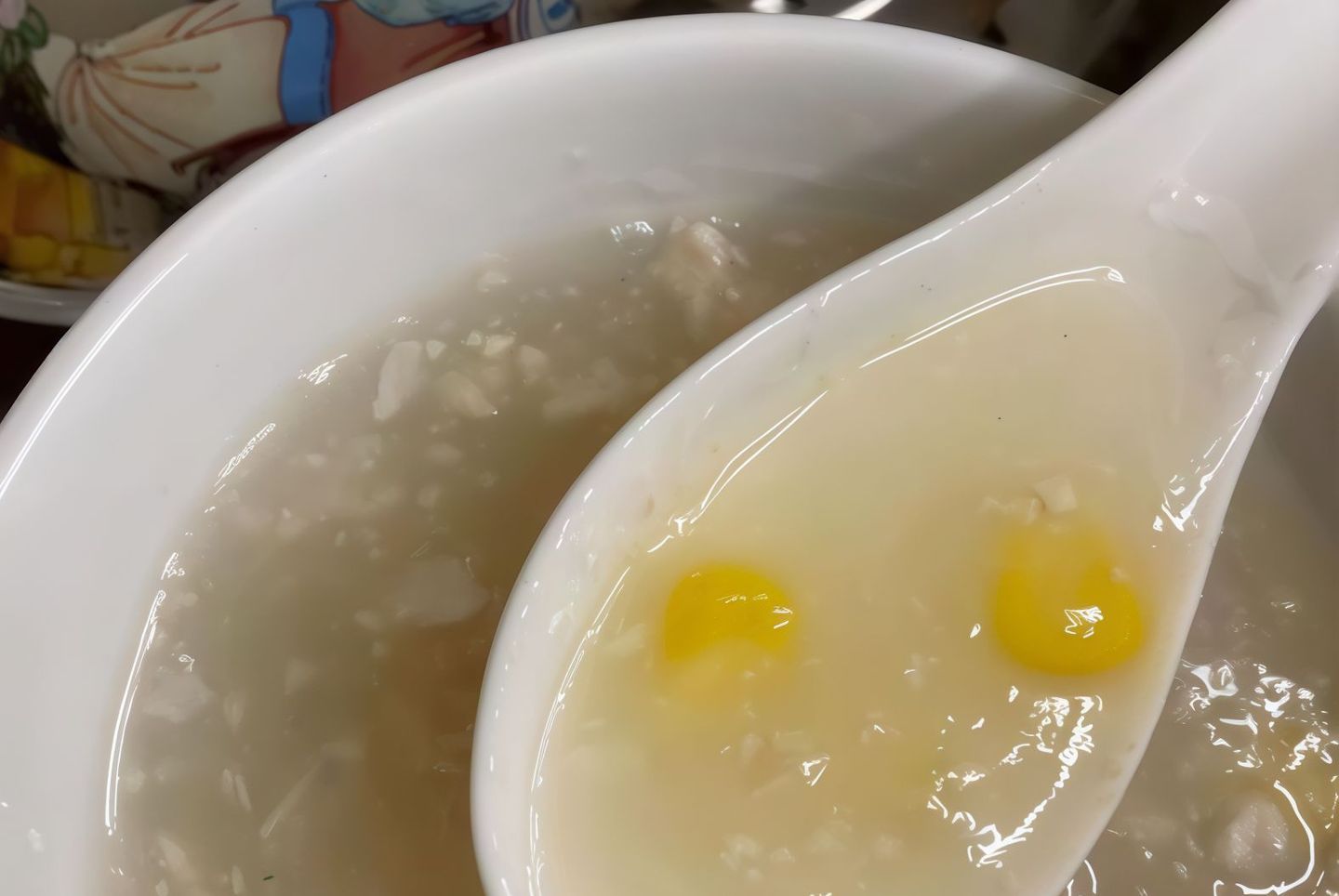 شوربة الدجاج و الذرة