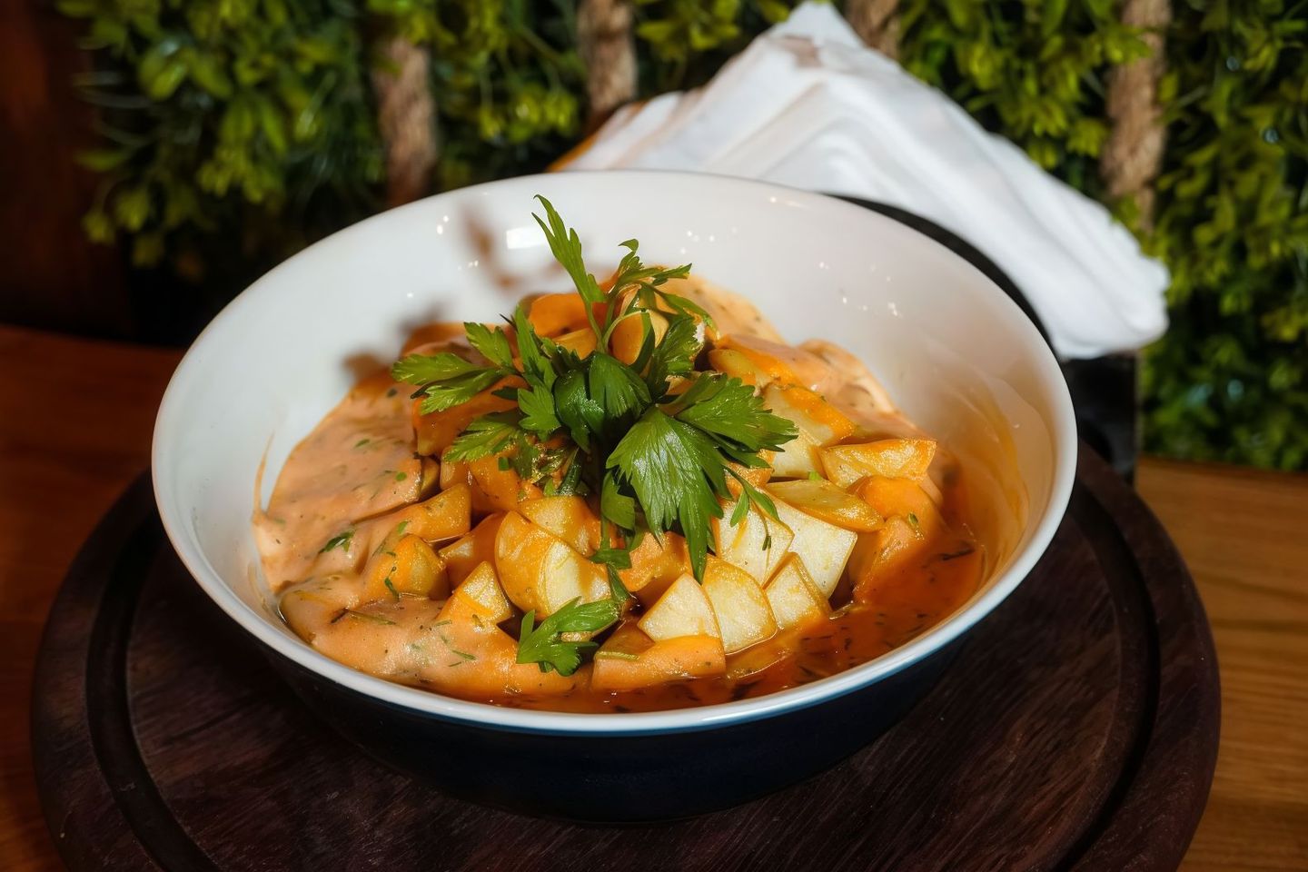 بطاطا حارة