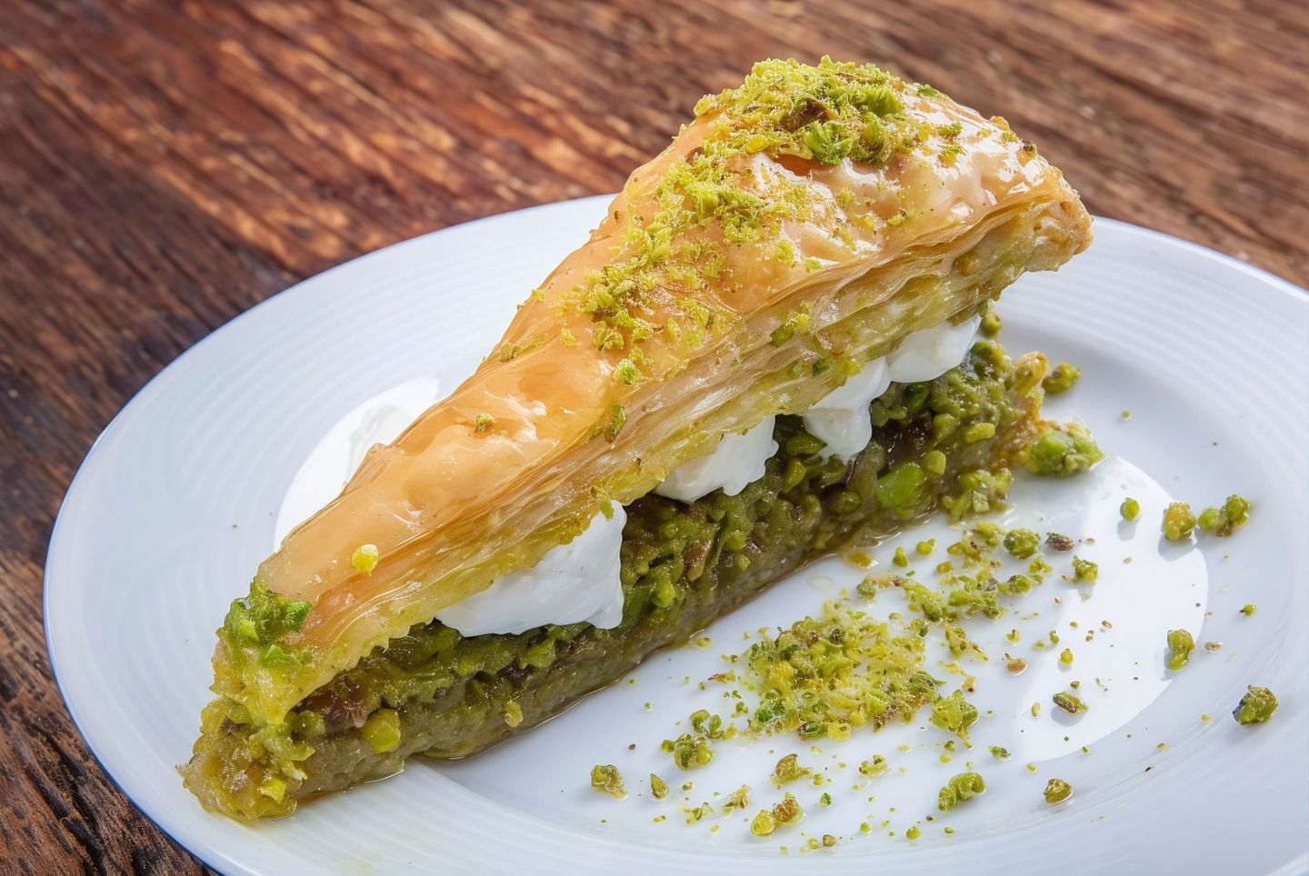 بقلاوة مثلث