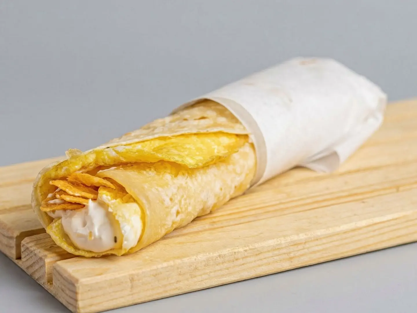 بيض جبن شيبس