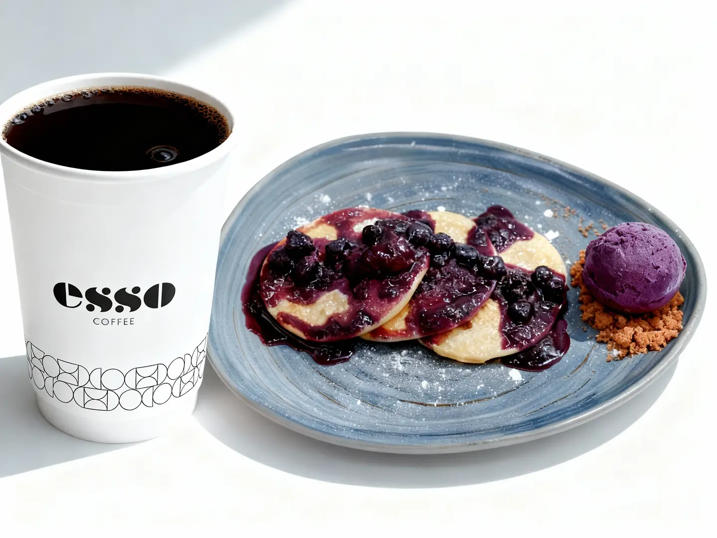 بان كيك مع قهوة اليوم