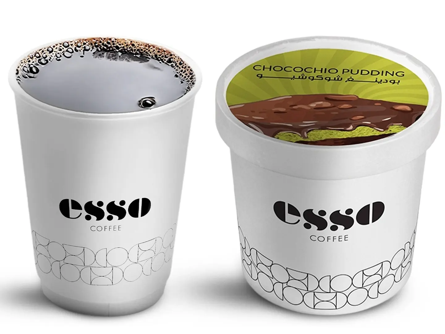 Chocochio Pudding With Coffee Of The Day