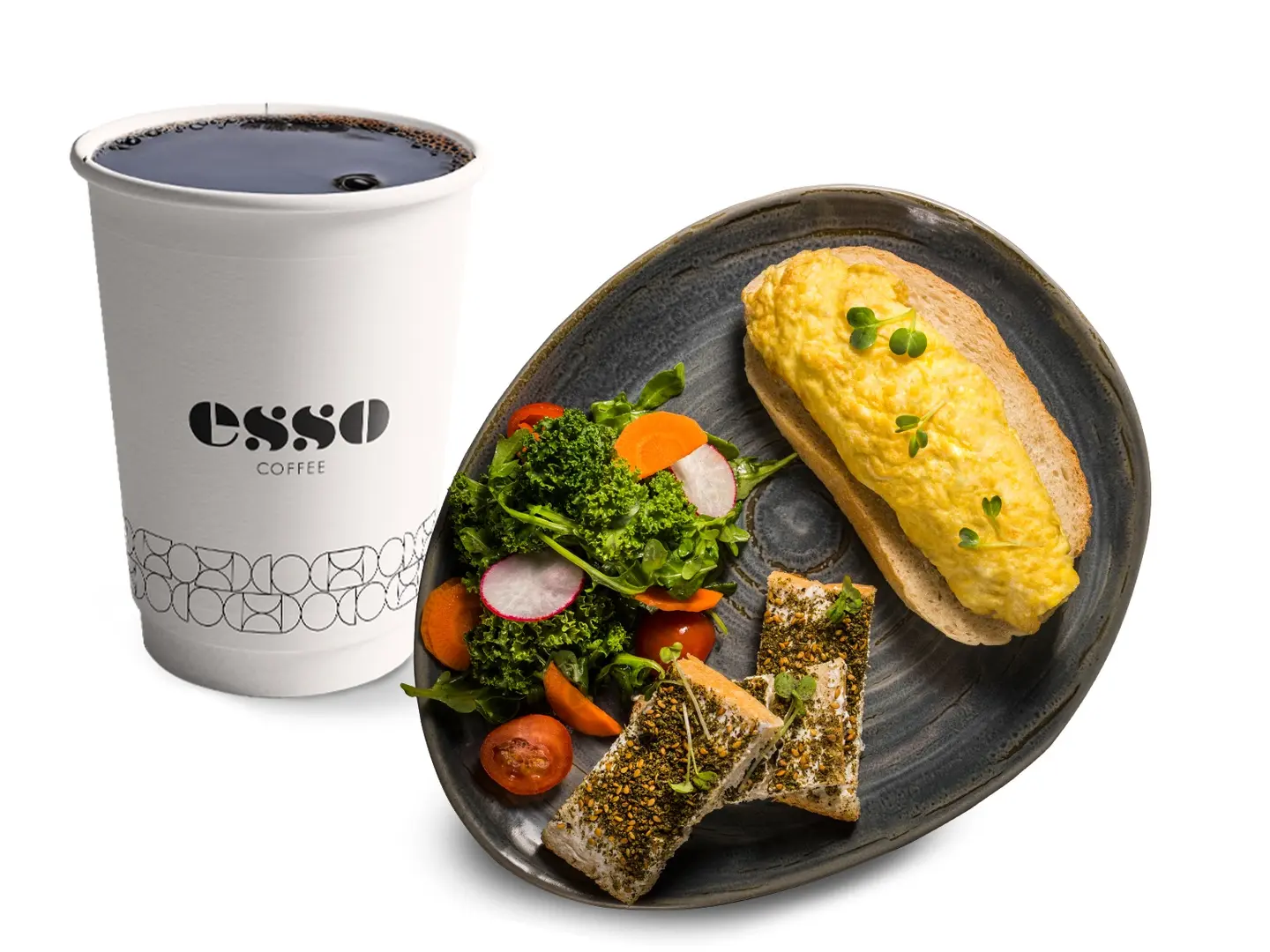 Esso Omelette With Drink