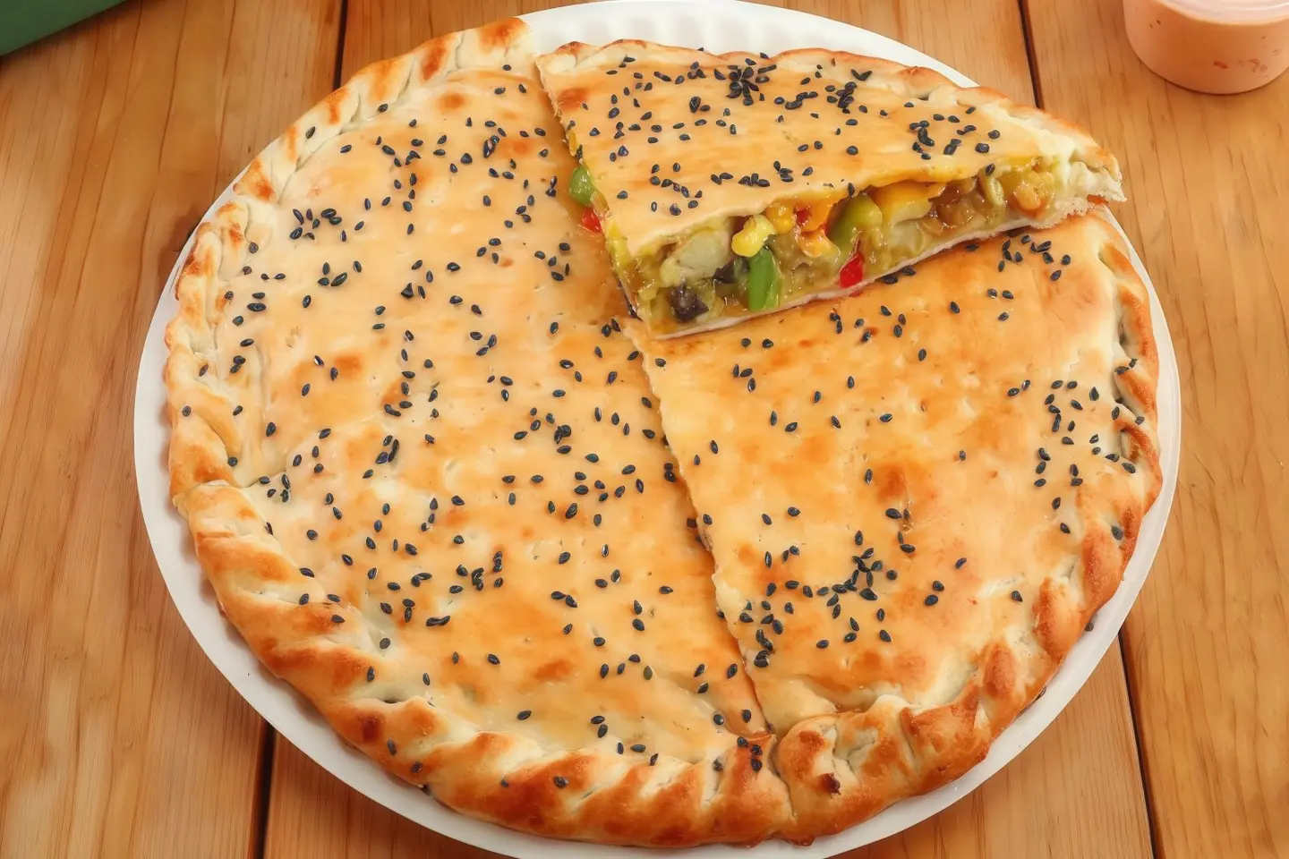 فطيرة فلافل