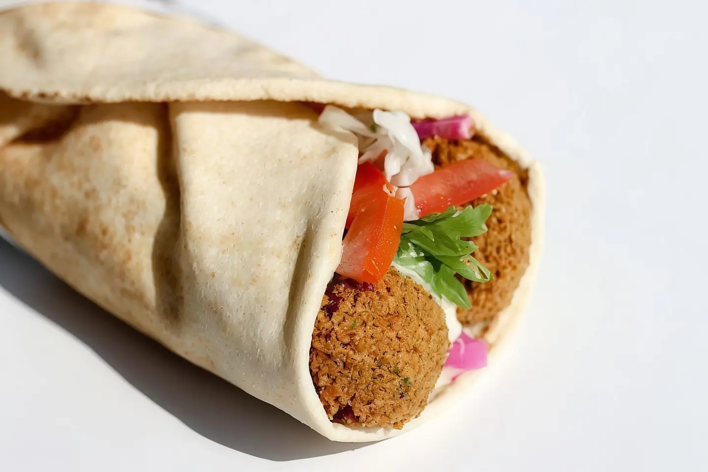 ساندوتش فلافل مشكل