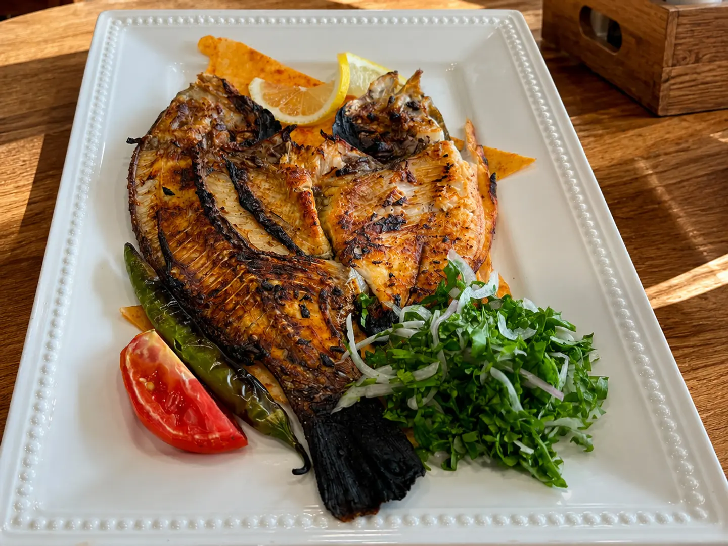 Fish Bolti Sada (With Bread)