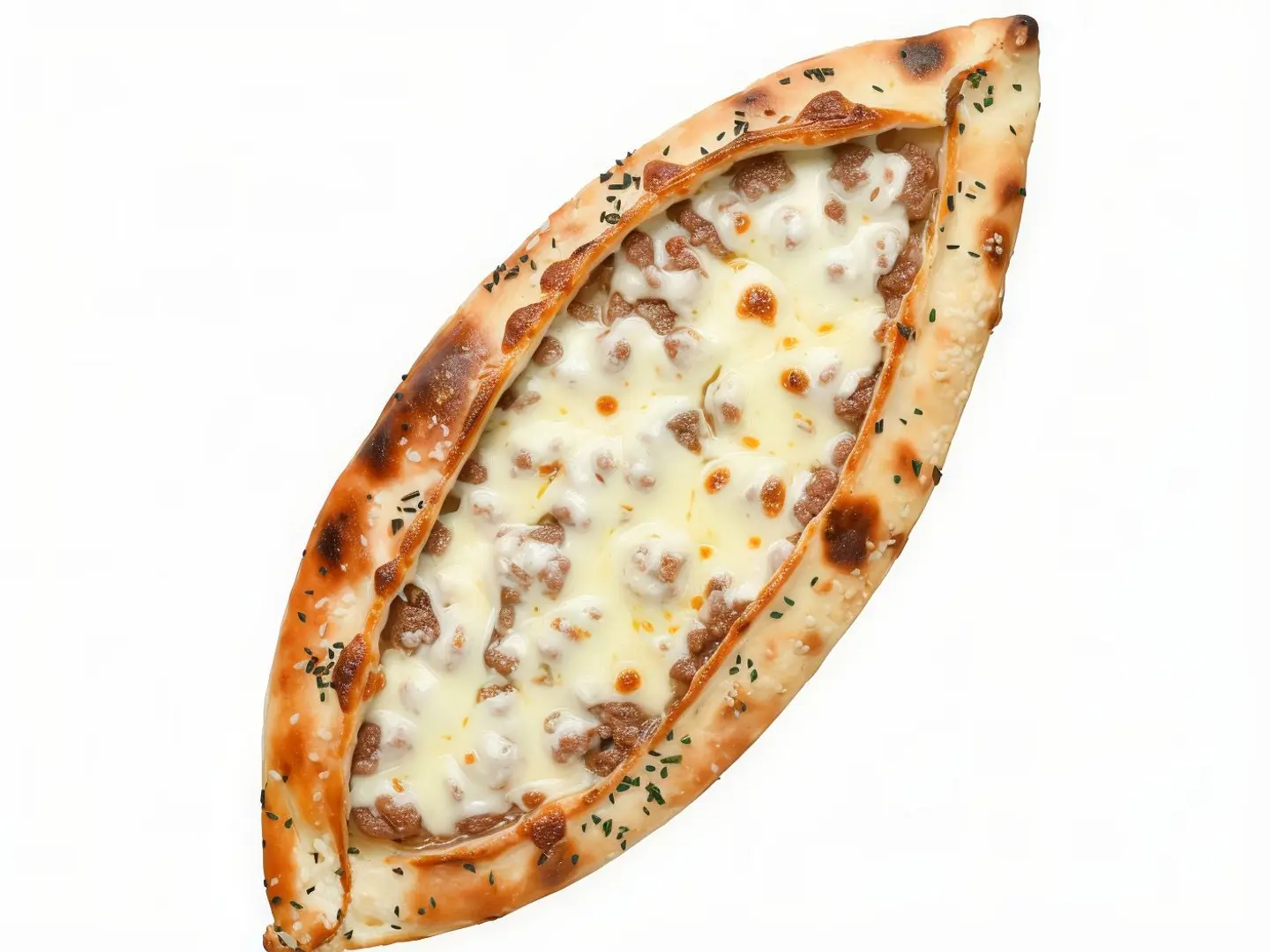 فطيرة لحم جبن