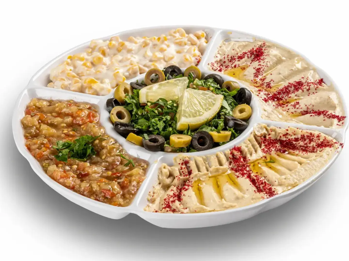 صحن مقبلات مشكل (صغير)