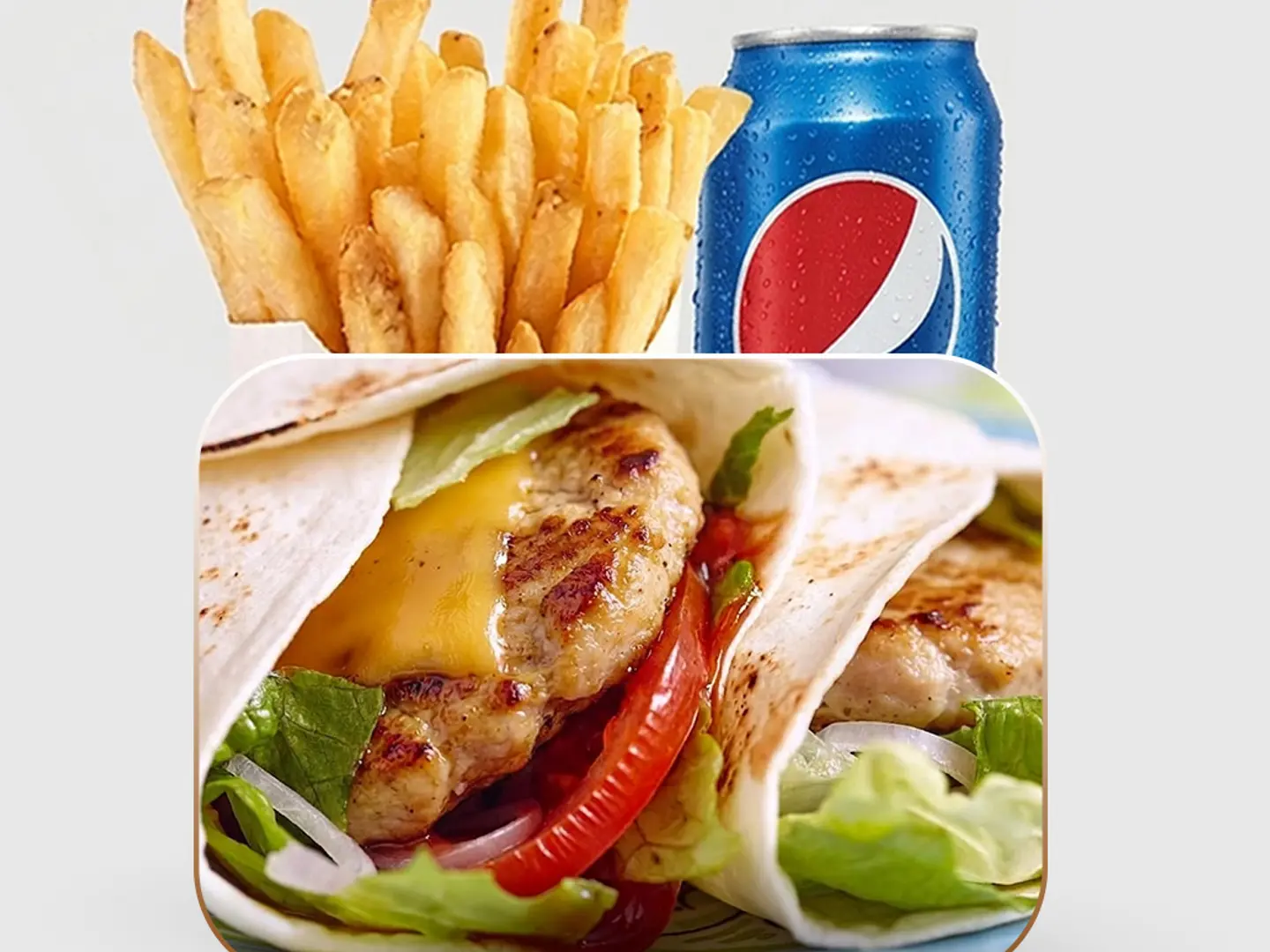 برجر زارا دجاج وجبة