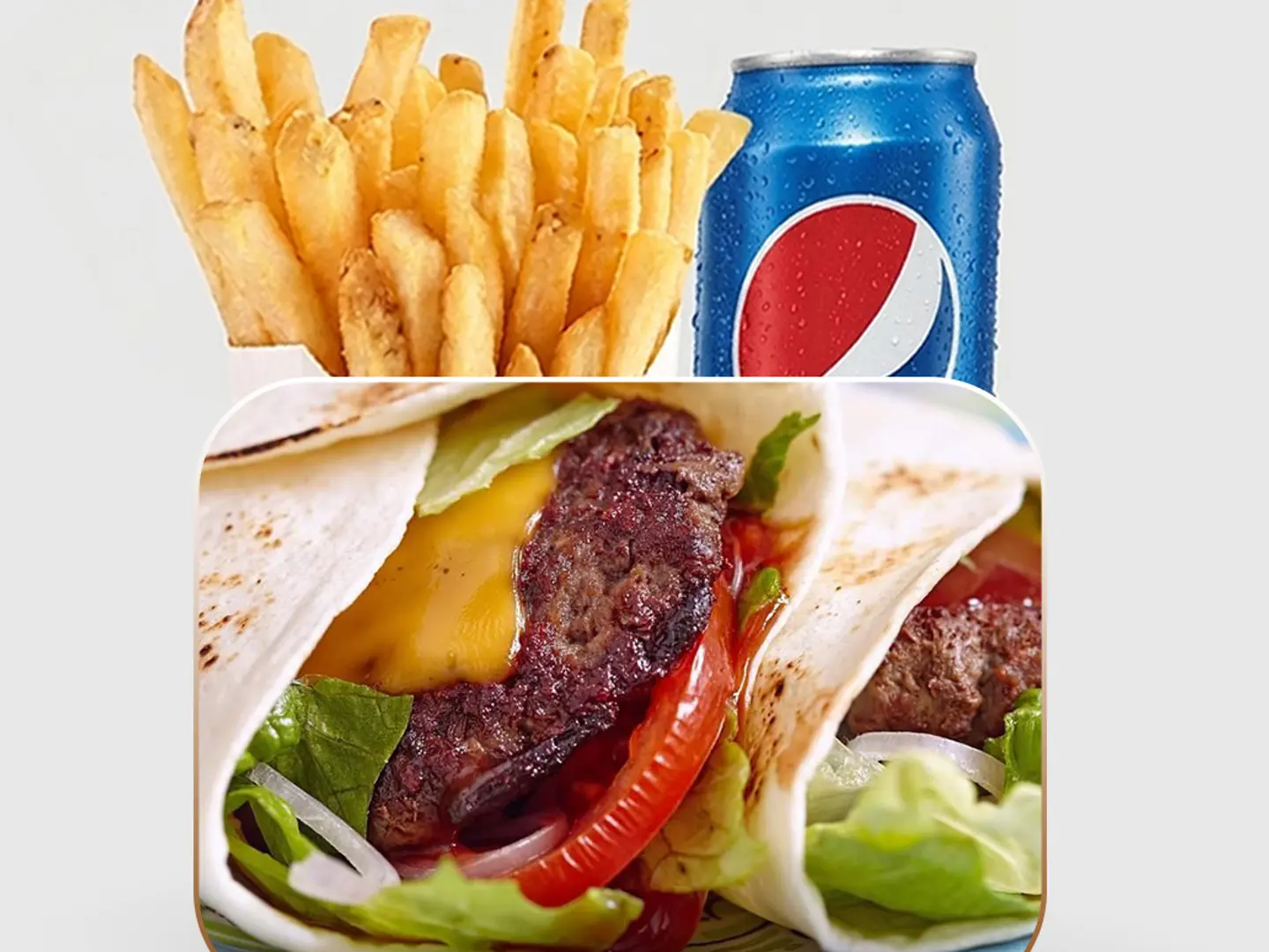 برجر زارا لحم وجبة