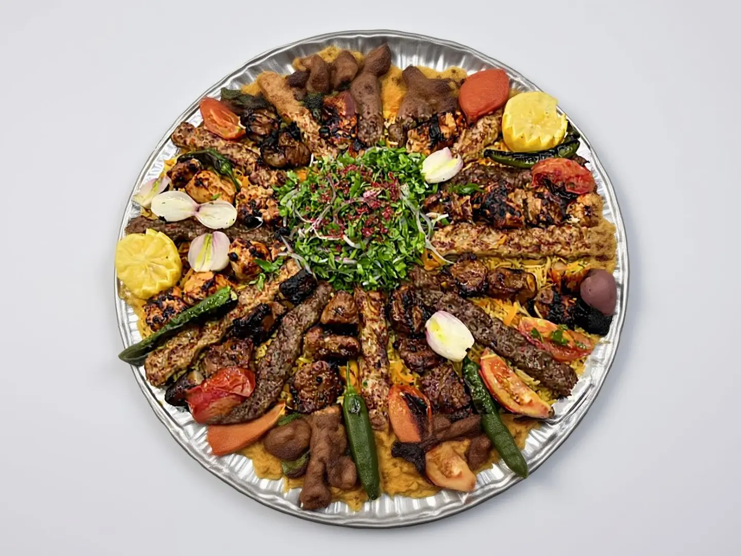 مشاوي مع الرز كيلو