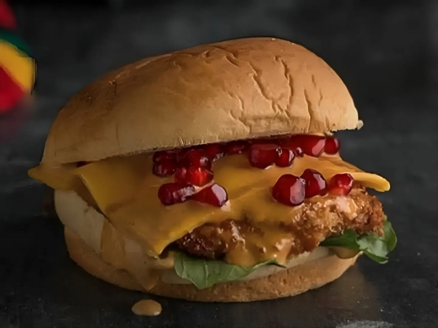 برجر دجاج رمان