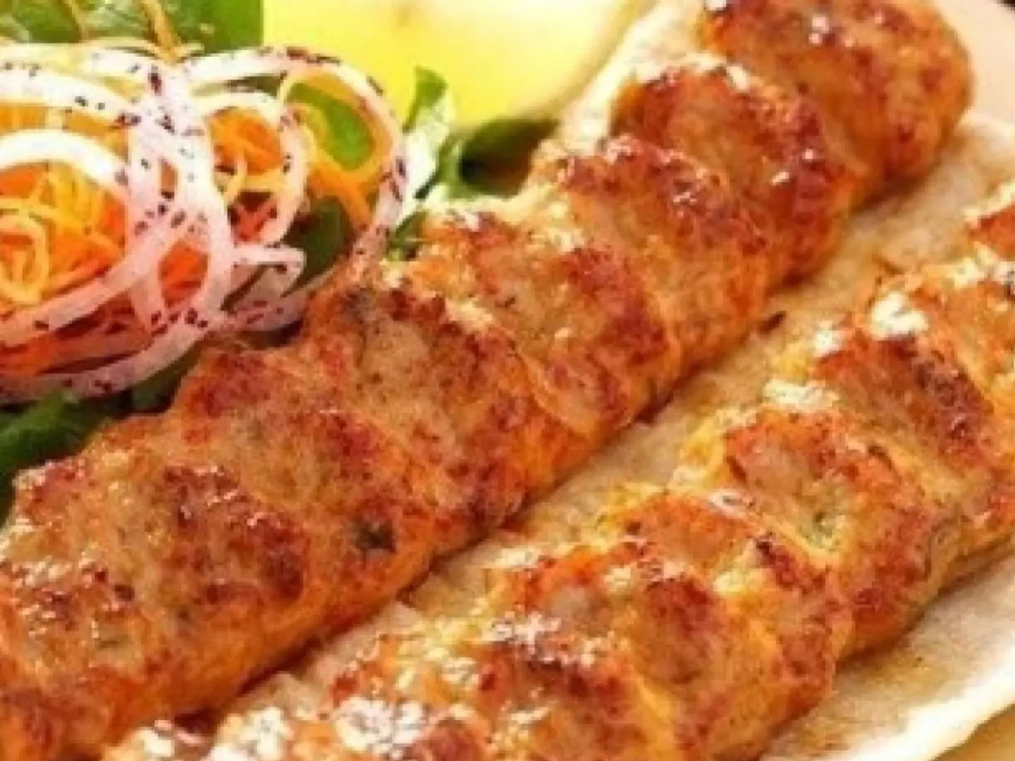 نص كيلو كباب دجاج (7سيخ)