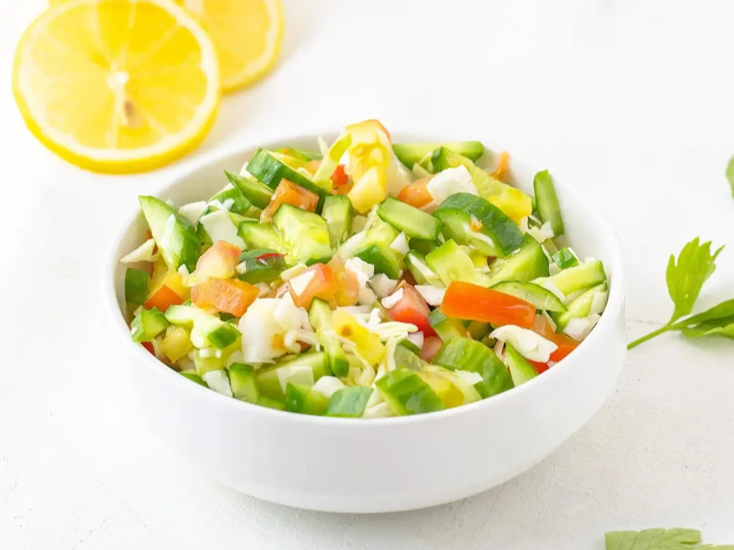 سلطة خضراء صغير