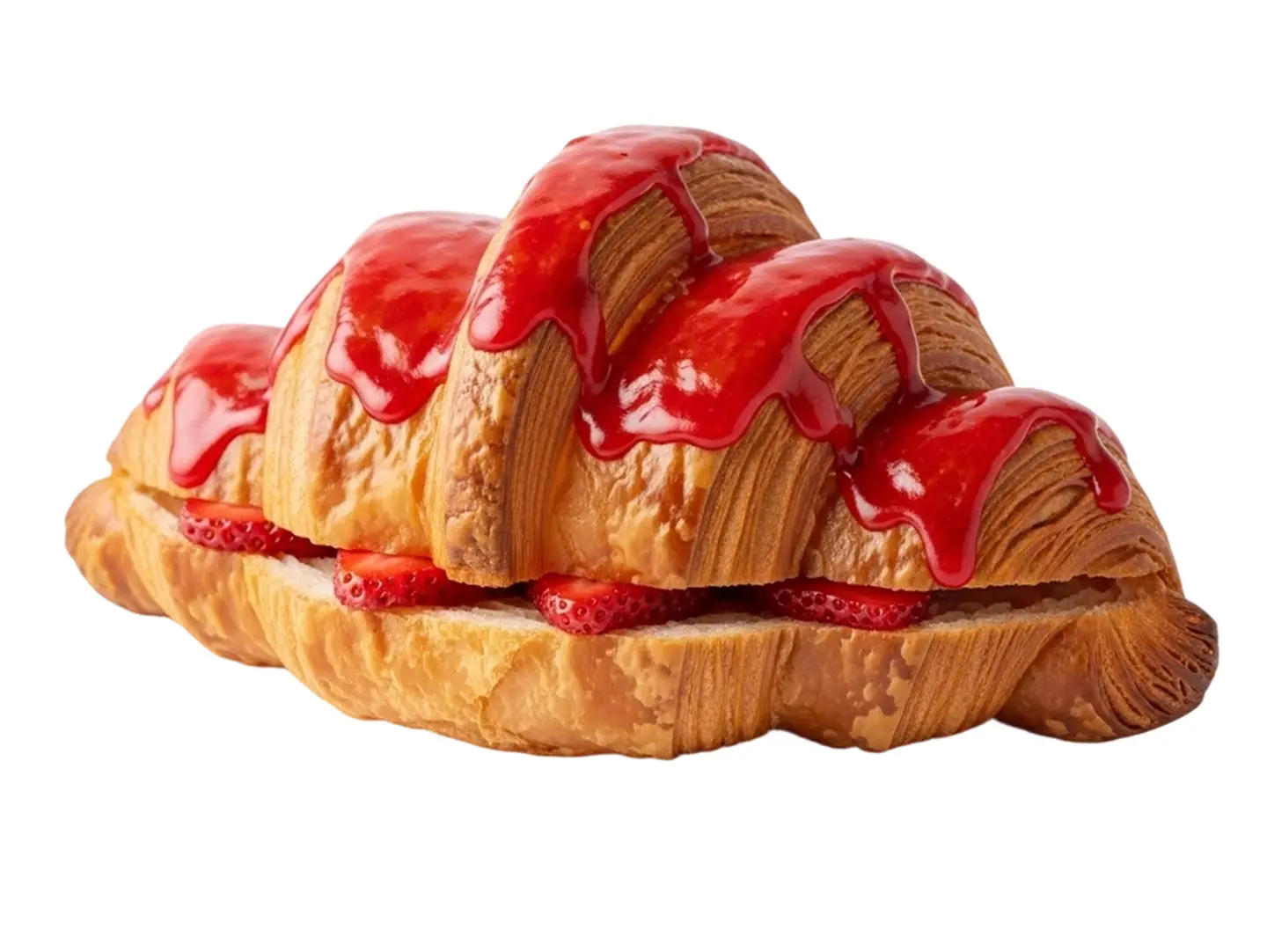 Strawberry Croissant