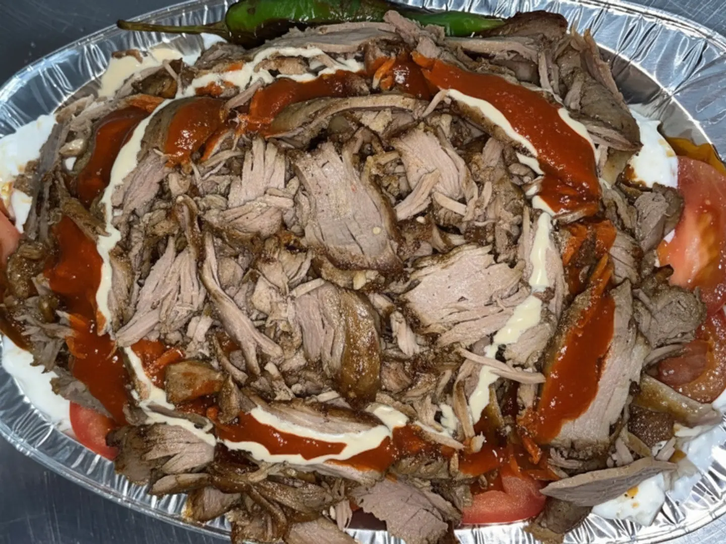 صحن شاورما إسكندر لحم