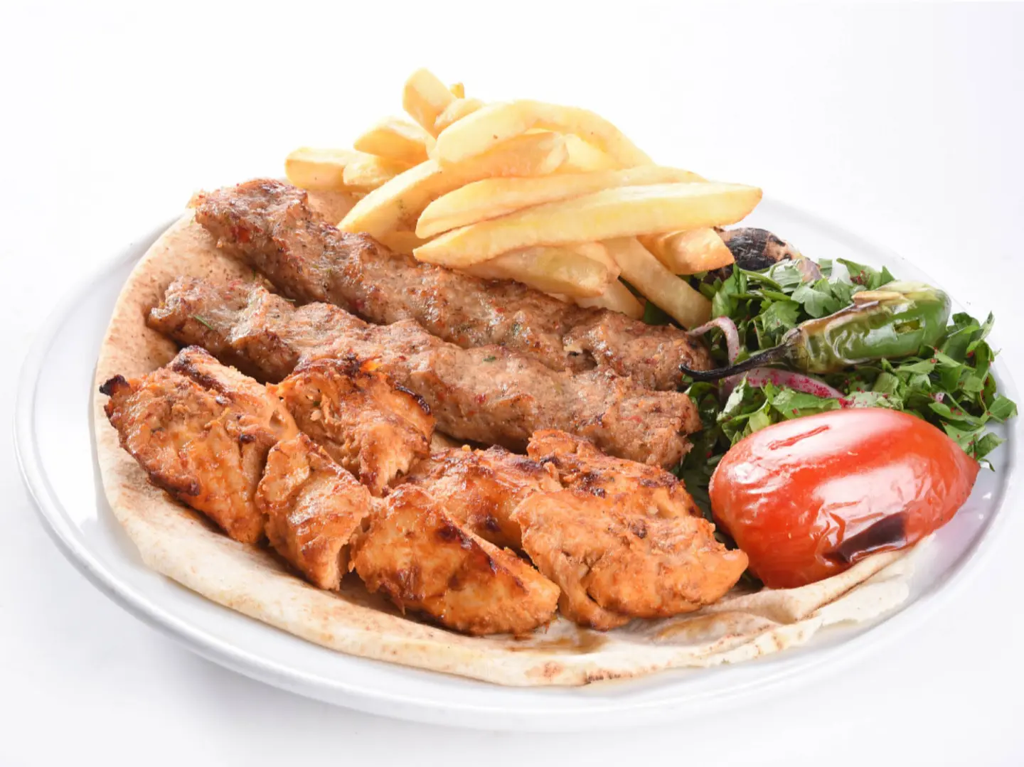 كيلو دجاج مشكل (14سيخ)