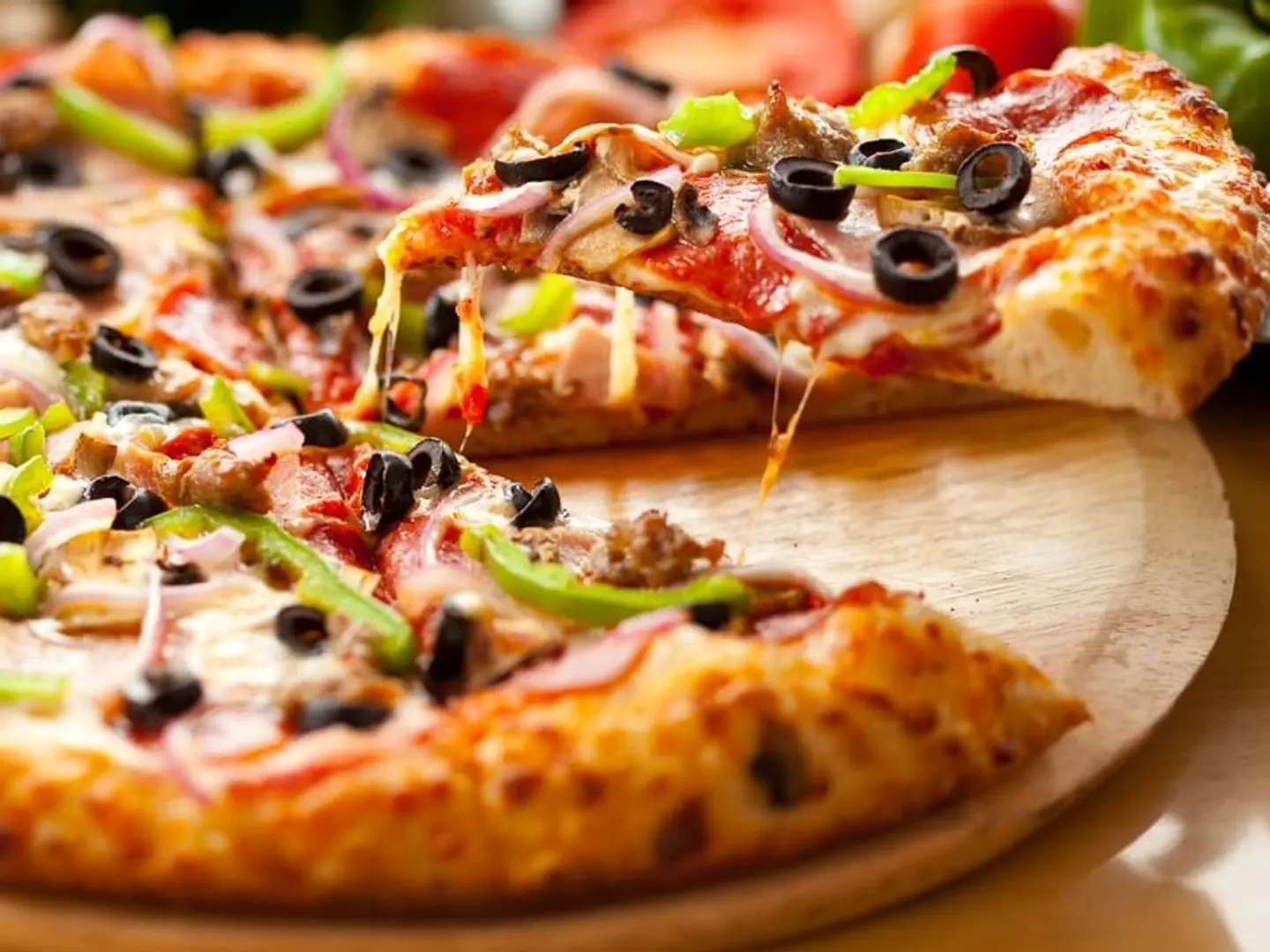 بيتزا خضار (صغير)