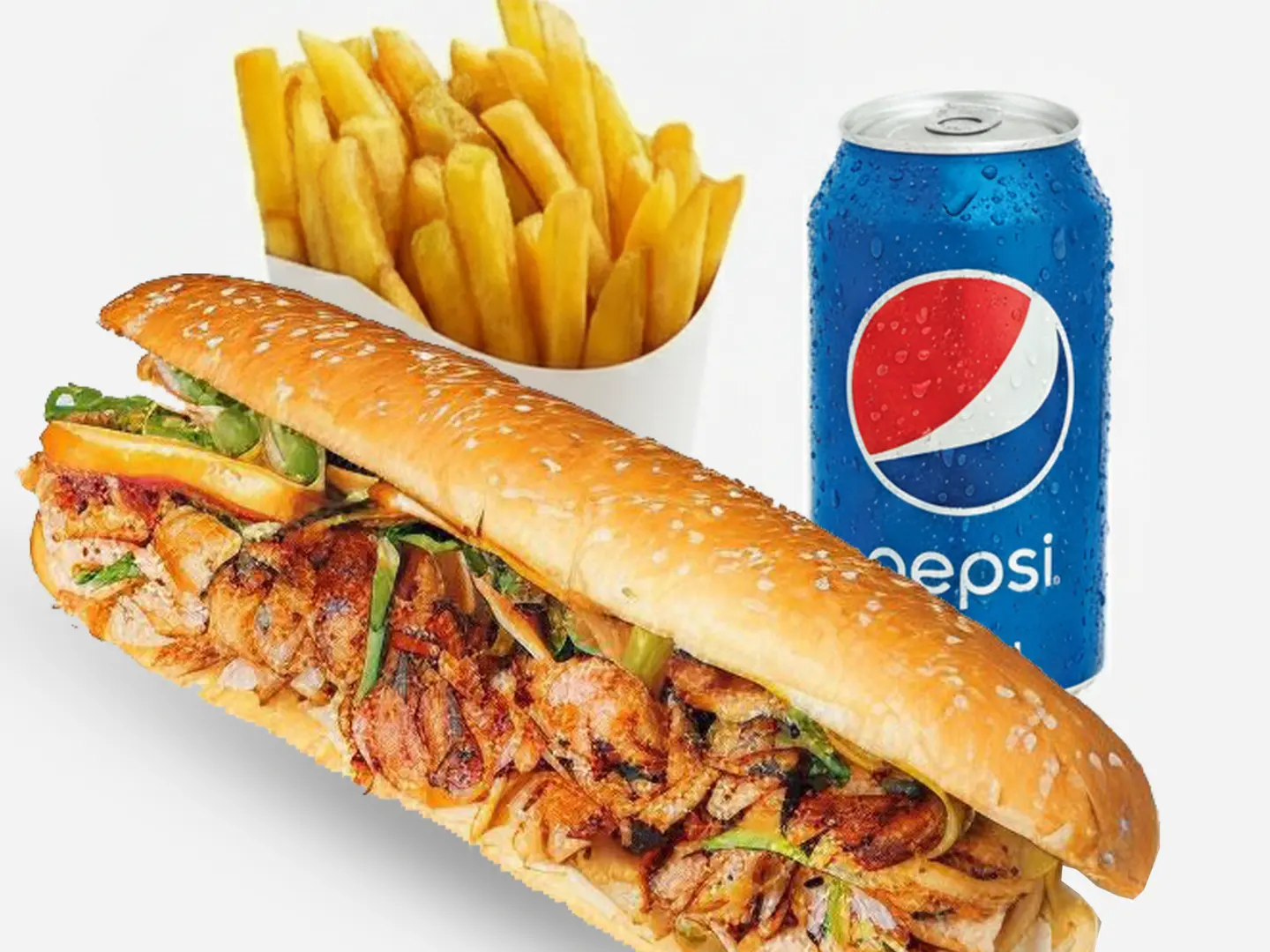 شاورما جامبو دجاج (وجبة)