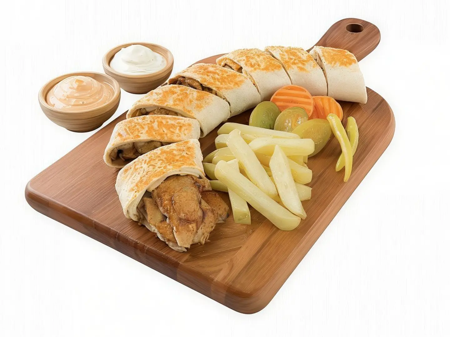 شاورما عربي دجاج (8قطعة)