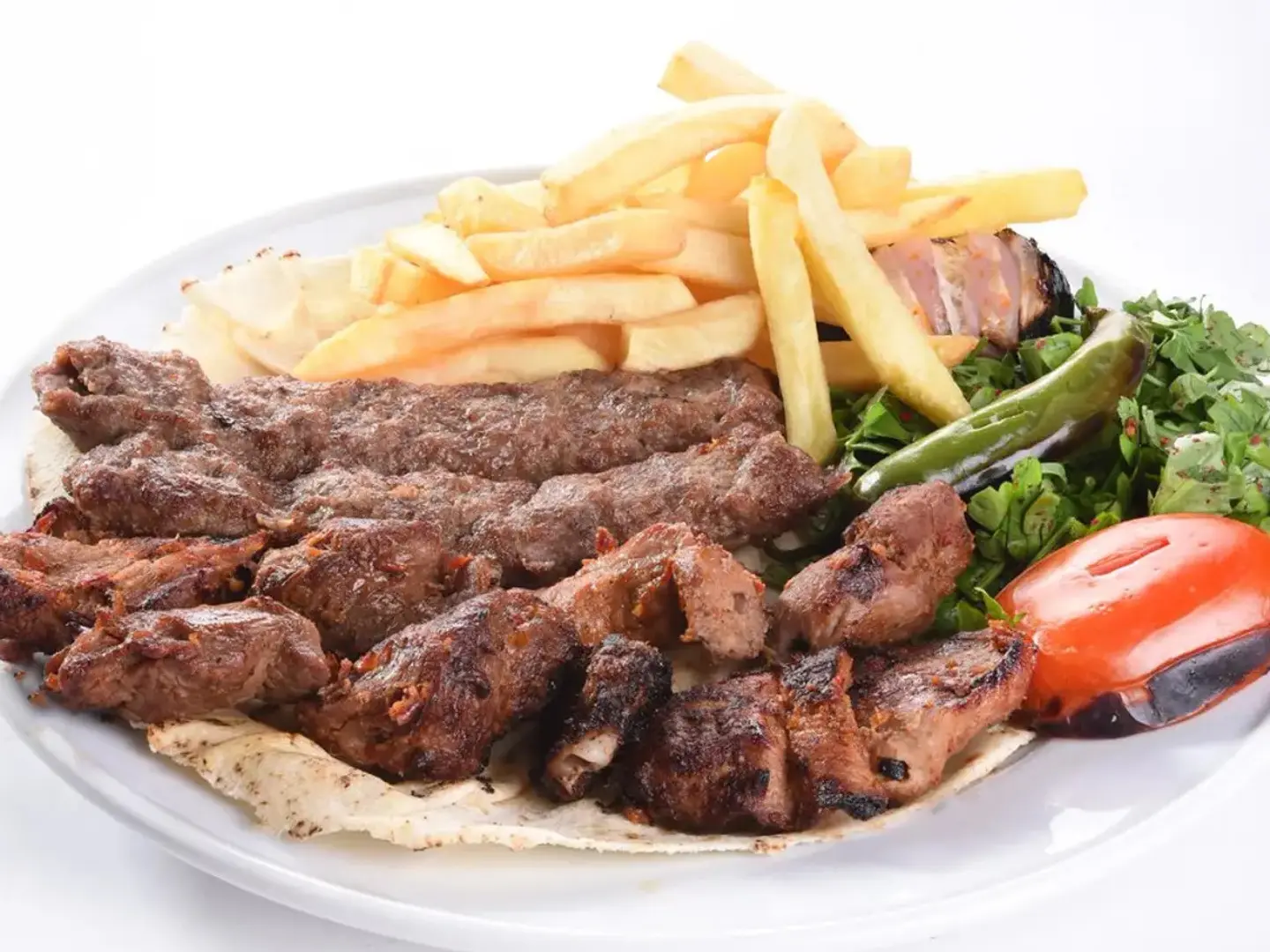 نفر لحم مشكل (4سيخ)