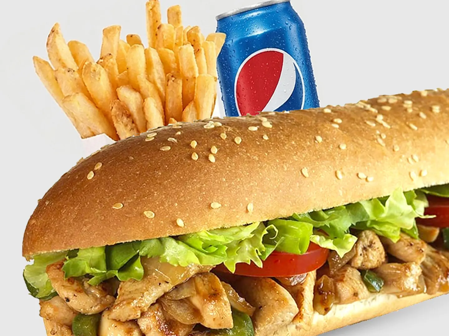 ساندوتش كودو دجاج وجبة