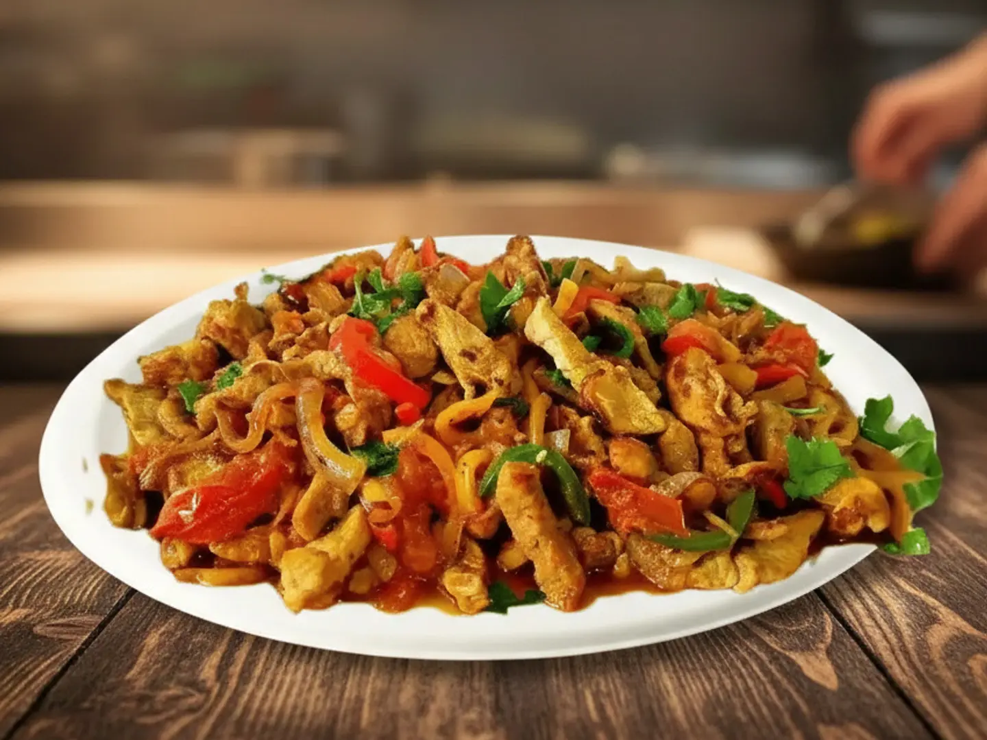 صحن مقلقل دجاج (كبير)